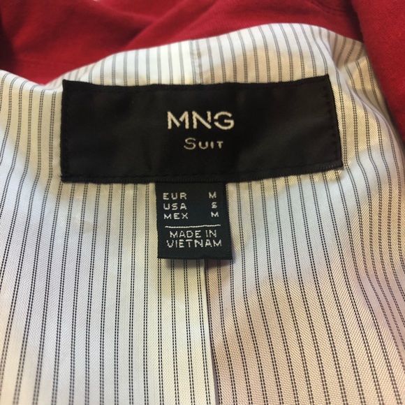 🔥 SOLD 🔥 Mango Cherry Red Blazer 🍒 😍 - Picture 4 of 7